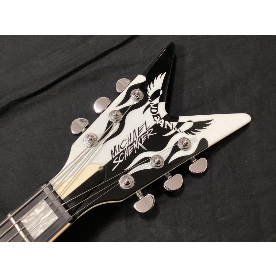 美品　ディーン　マイケルシェンカー　フライングV DEAN Michael Schenker Custom Flame Graphic(ディーン