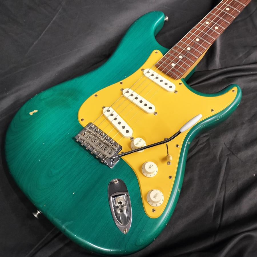 Fender Stratocaster / Teal Green Transparent MOD (フェンダー 改造