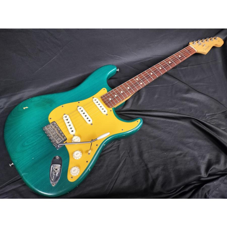 Fender Stratocaster / Teal Green Transparent MOD (フェンダー 改造