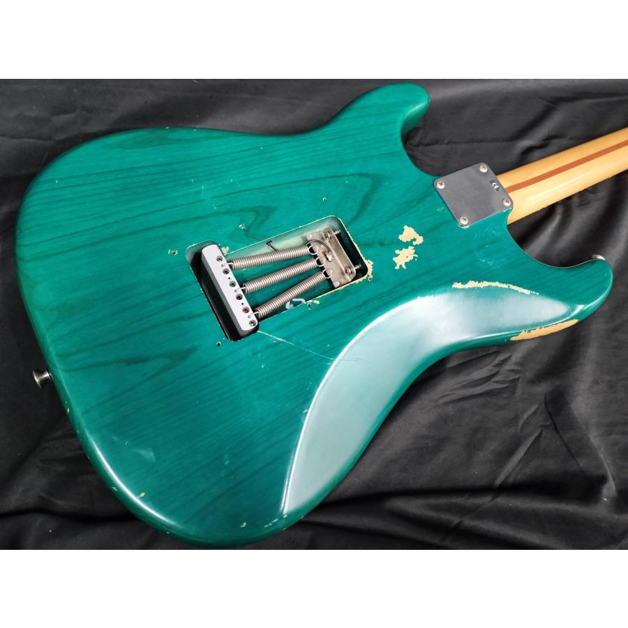 Fender Stratocaster / Teal Green Transparent MOD (フェンダー 改造