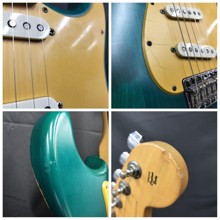 Fender Stratocaster / Teal Green Transparent MOD (フェンダー 改造