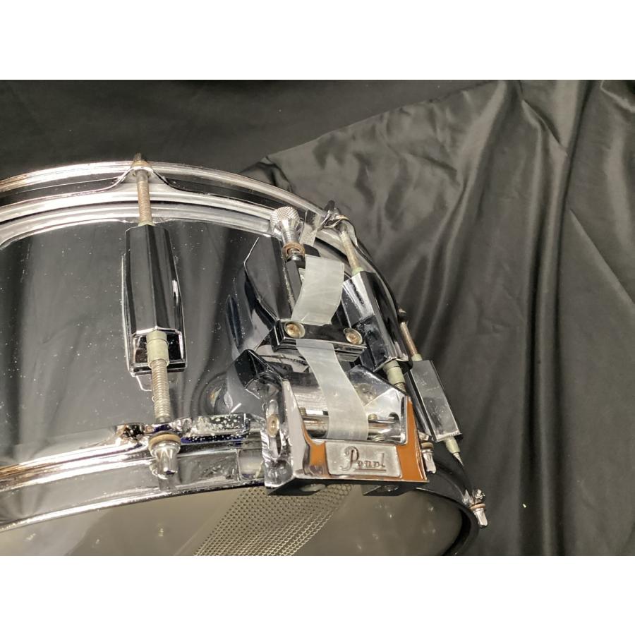 Pearl スチールスネア 14×6.5 (パール スネア スナッピー全面当たり