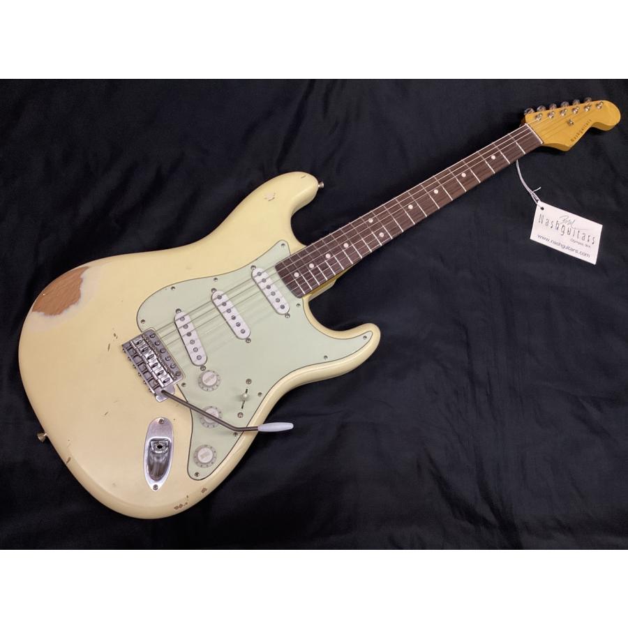 Nash Guitars S-63/Vintage White/Alder/AM-850 (ナッシュ ストラト