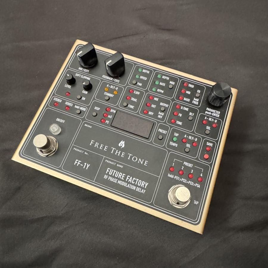 Free the tone FUTURE FACTORY FF-1Y 美品 Free The Tone FUTURE FACTORY FF-1Y (フリーザトーン ディレイ)【新潟