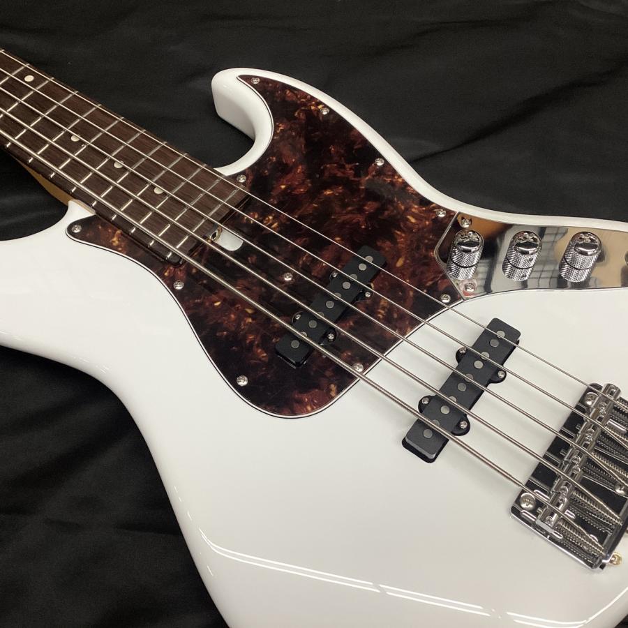 Moon JJ-5 PGM 5弦ベース ナチュラル Bartolin ムーン Moon Guitars JB-5C SWH/R (ムーン ジャズベース 5弦 パッシブ)【新潟
