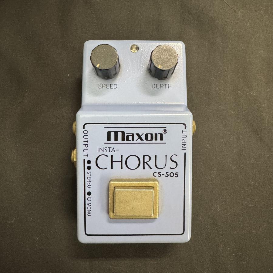 Maxon CS-505 CHORUS (マクソン コーラス)【新潟店】 : あぽろんYahoo