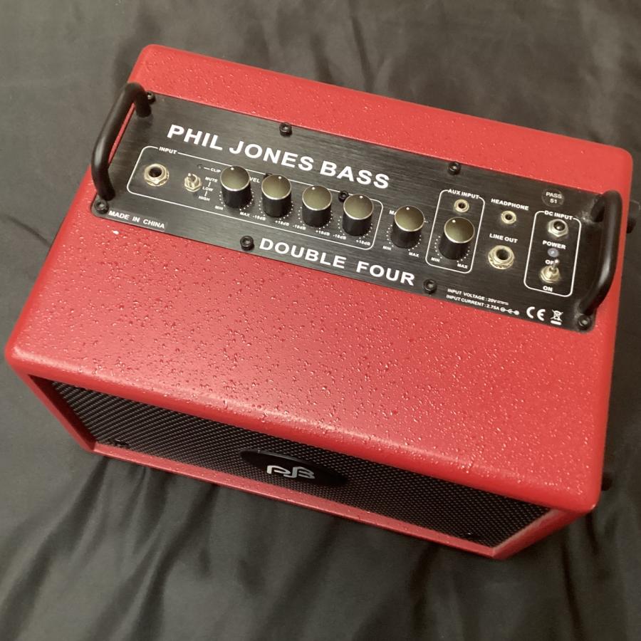 Phil Jones Bass Double Four (ベース用コンボアンプ レッドカラー