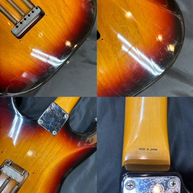 フェンダージャパンストラトキャスターQシリアルmade in japan