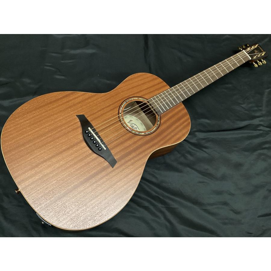 Vintage VE800MH Mahogany Series Parlour Electro Acoustic Guitar