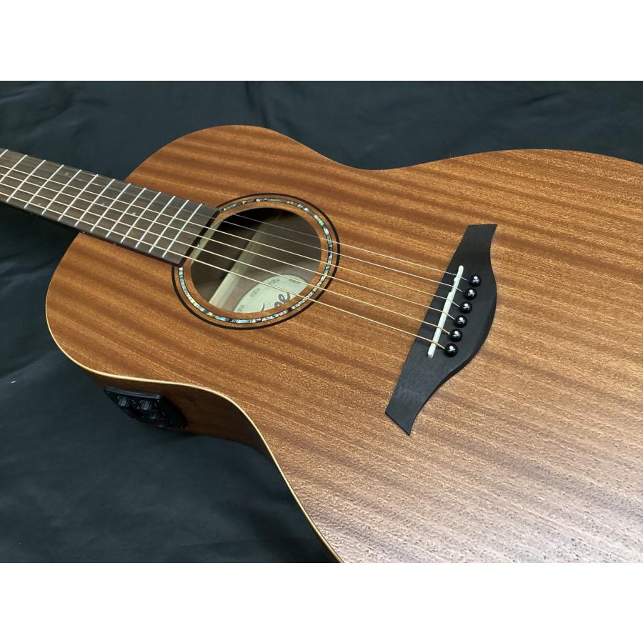 Vintage VE800MH Mahogany Series Parlour Electro Acoustic Guitar