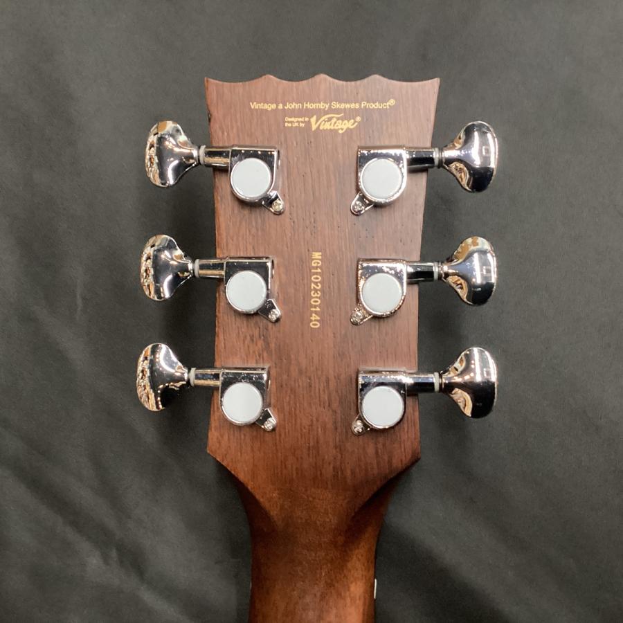 Vintage VEC1900/WHS(ヴィンテージ アコースティックギター エレアコ