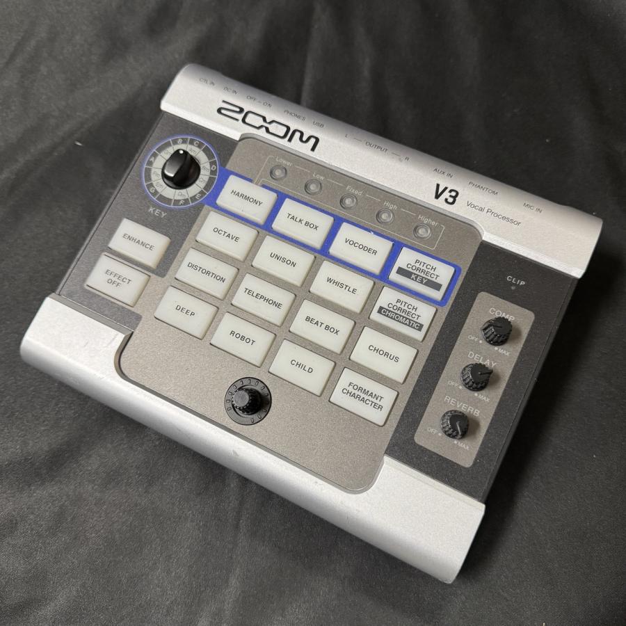 ZOOM V3 Vocal Processor (ズーム ボーカルエフェクター)【新潟店