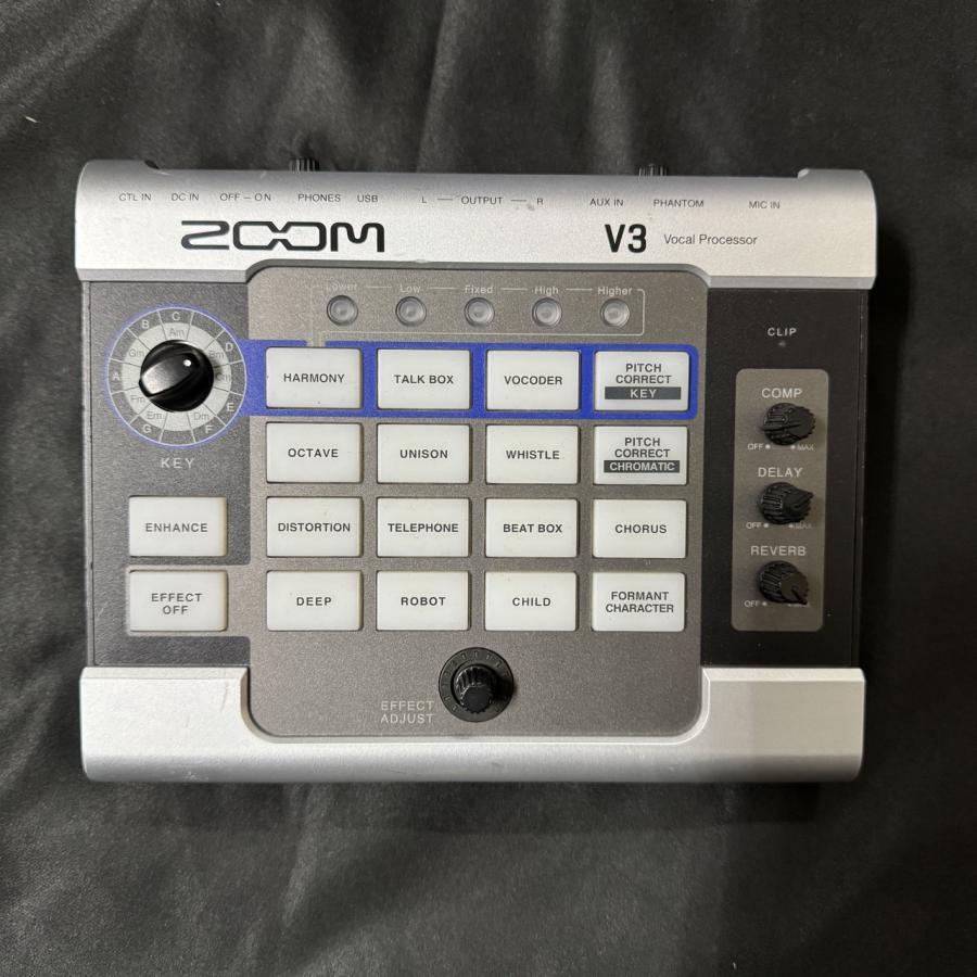 ZOOM V3 Vocal Processor (ズーム ボーカルエフェクター)【新潟店