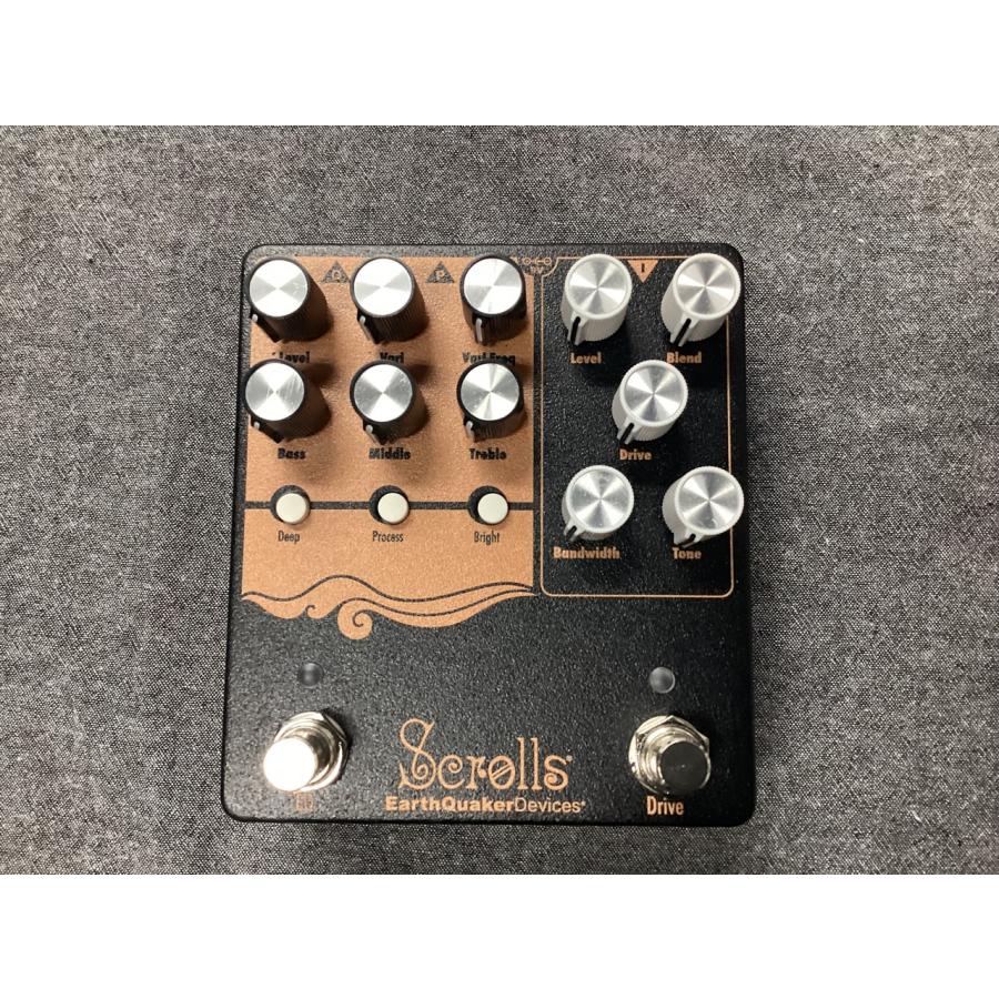 EarthQuaker Devices Scrolls オデッセイ ( ベース プリアンプ)【三条
