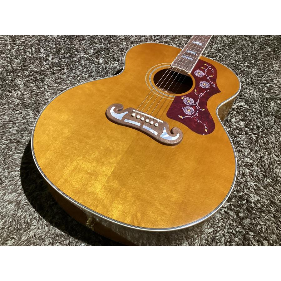 2ND品】Epiphone J-200 All Solid Wood Aged Natural Antique Gloss