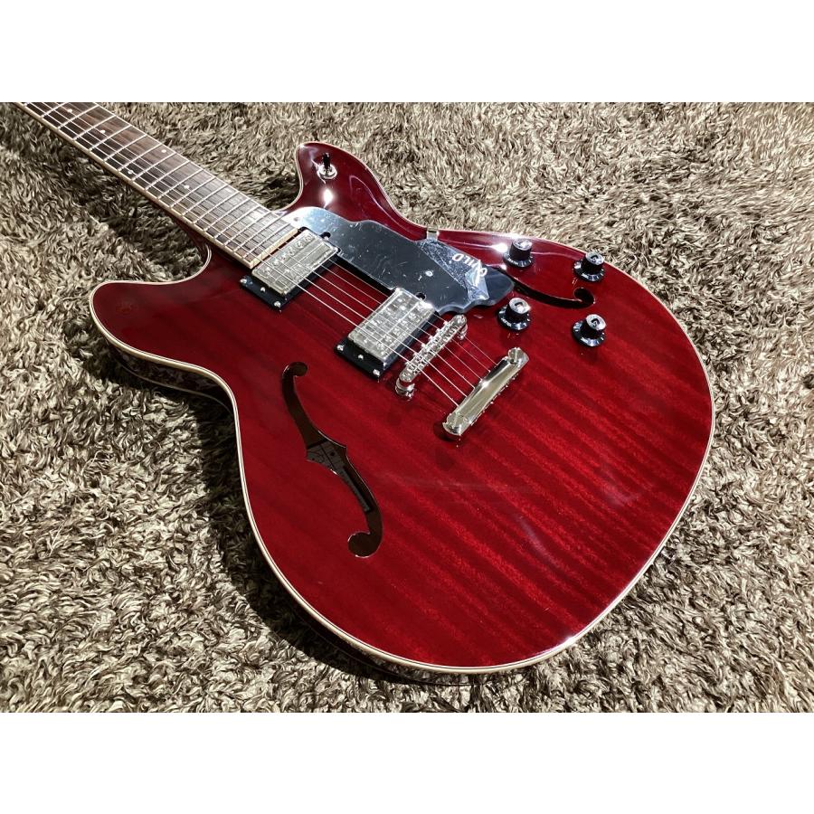 GUILD STARFIRE I DC / Cherry Red ( ギルド セミアコ セミホロウ