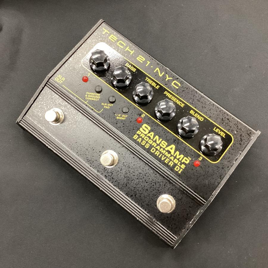 TECH21 SANSAMP Bass Driver DI Programmable【三条店】 : あぽろん