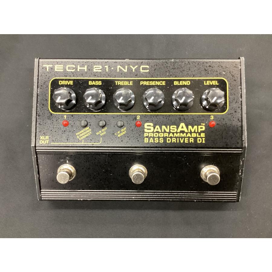 TECH21 SANSAMP Bass Driver DI Programmable【三条店】 : あぽろん