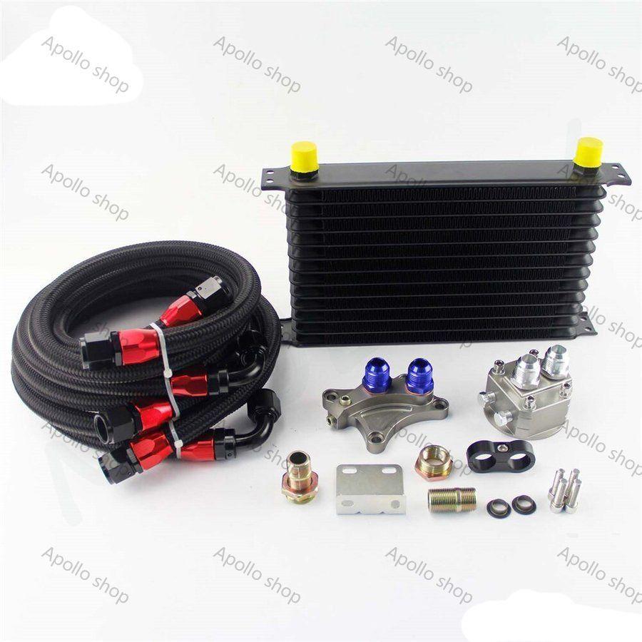 hpiエレメント移動式　汎用オイルクーラーキット　シルビア　180sx HPI】 SR20移動タイプ 汎用オイルクーラーキット オイル