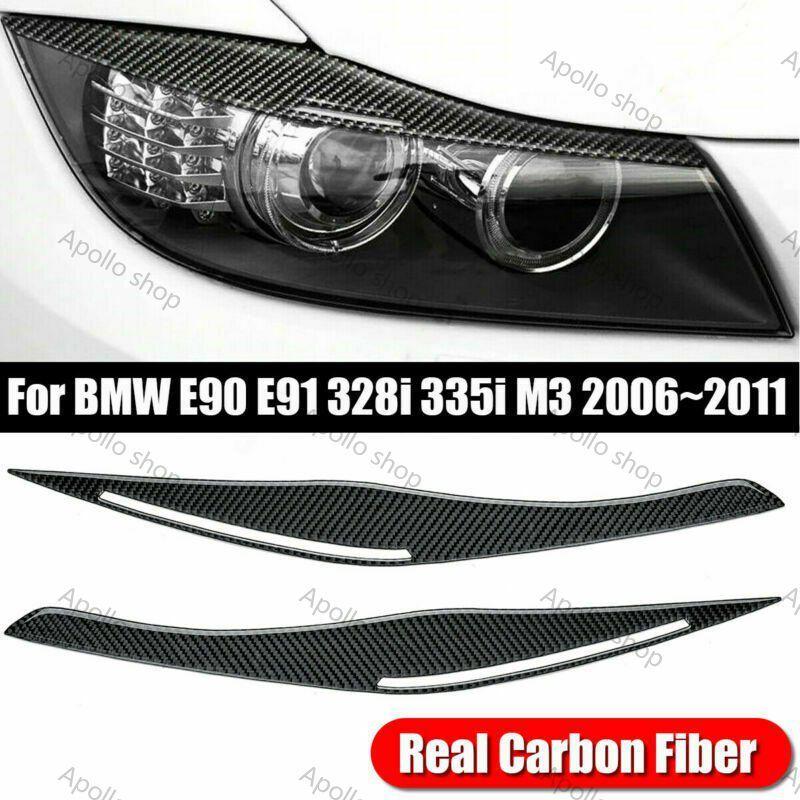 アイライン ライトカバー 車のヘッドライトまぶた眉毛カバーカーボンファイバーヘッドライト Bmw E90/E91 328i 335i 2006 2007 2008 2009 2010 2011 :p202144600352:Apollo shop - 通販 - Yahoo!ショッピング