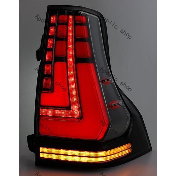 プラド150系後期シーケンシャルウインカー　フルLED　テールランプ左右セット プラド150系後期シーケンシャルウインカーフルLEDテールランプ