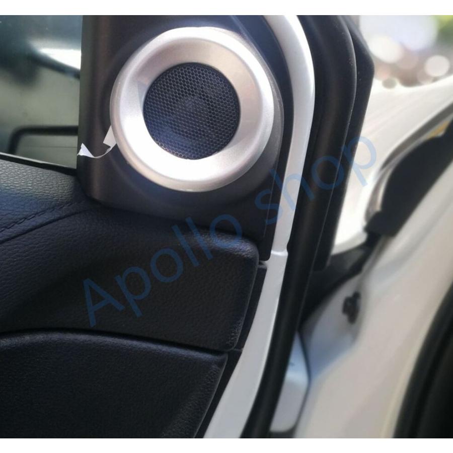 ホンダcrv用オーディオリングcr V 17 18 19 21 ドアスピーカー 装飾サークルカバー アクセサリー カーステッカー Pc Apollo Shop 通販 Yahoo ショッピング