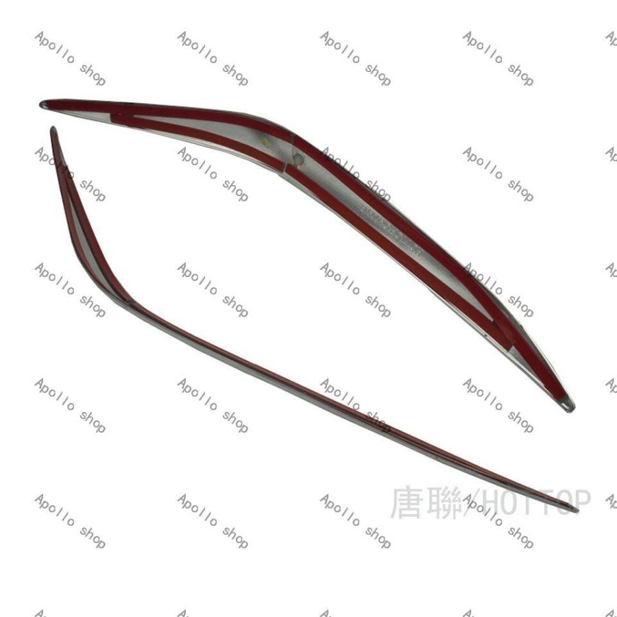 ホンダ オデッセイ 2015-2017用 ABS フロントバンパー コーナートリム 装飾 ガーニッシュ カースタイリング 外装 アクセサリーizu