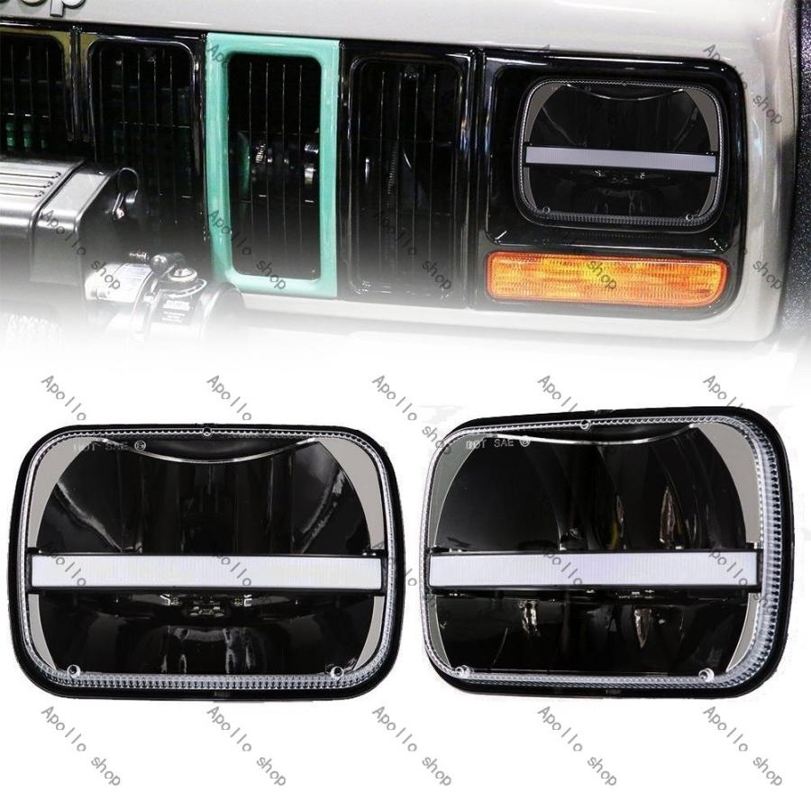 DRL/ウィンカー付! LED ヘッドライト S13 180SX SW20 AE86 KP61 JZA70 