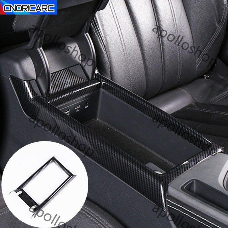炭素繊維色センターコンソール収納ボックスフレーム装飾カバートリムアウディa4 B9 A5 17 21車インテリア成形 Pf2a9 Apollo Shop 通販 Yahoo ショッピング