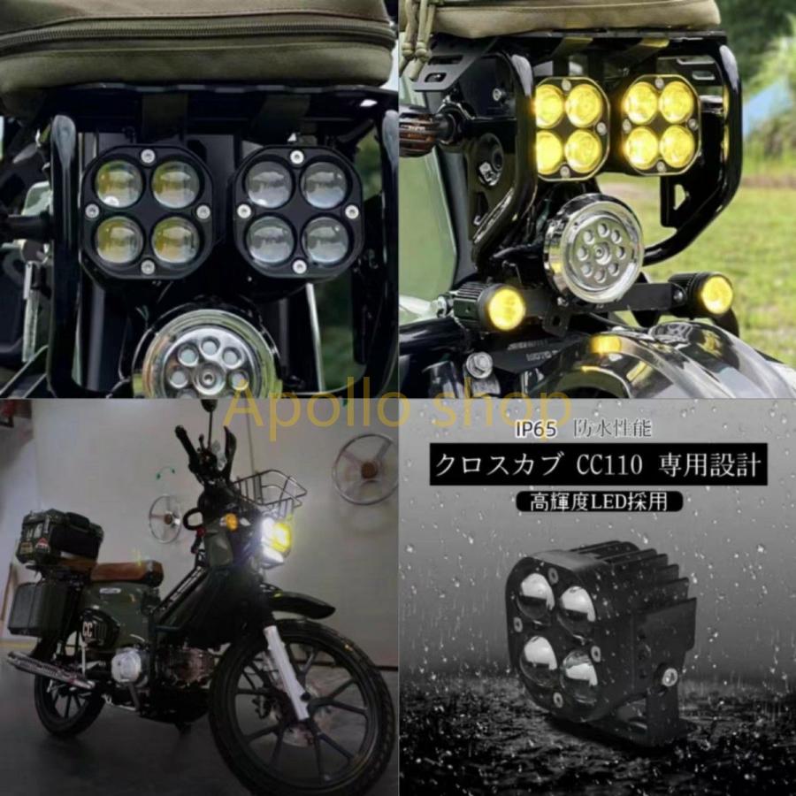 Fogocorss CC110専用 5.75インチLEDヘッドライト Cross Cub 110