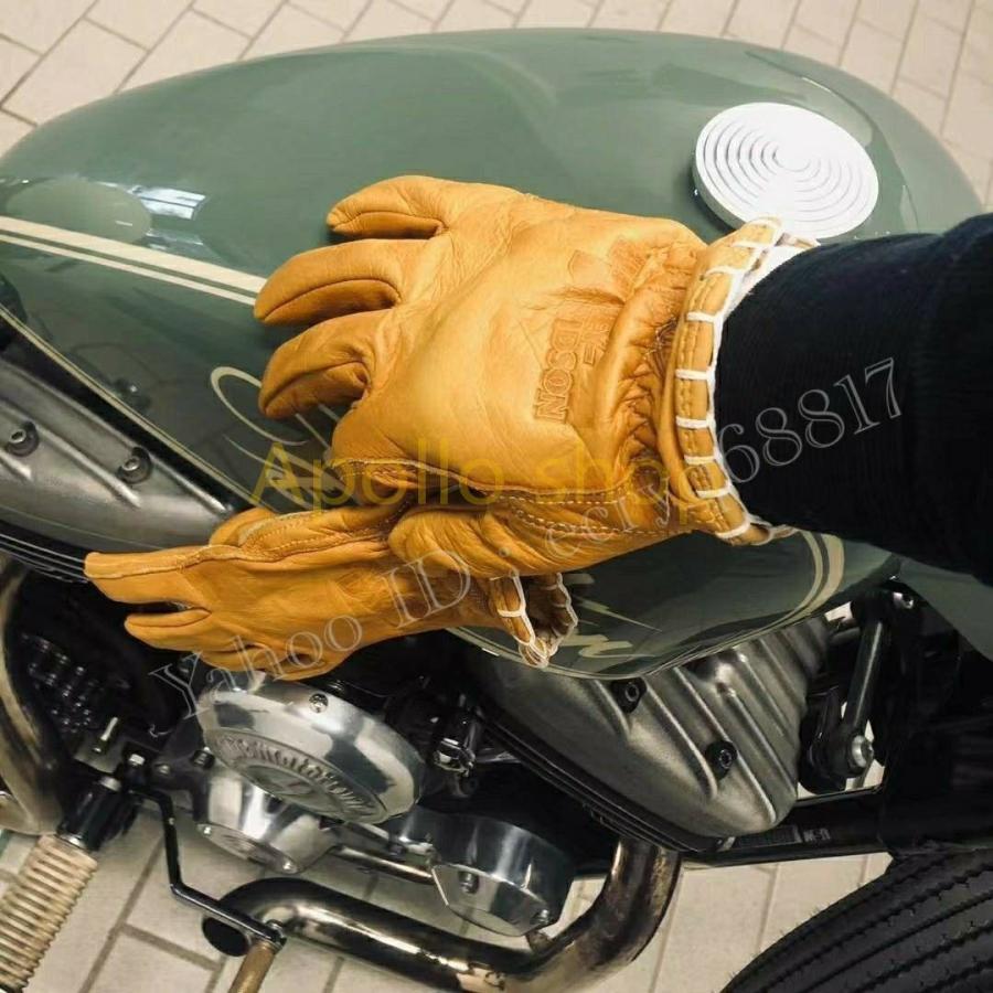 Harley-Davidson ハンドメイド 銅製 本革 手袋 グローブ Harley-Davidson ハンドメイド 銅製 本革 手袋 グローブ