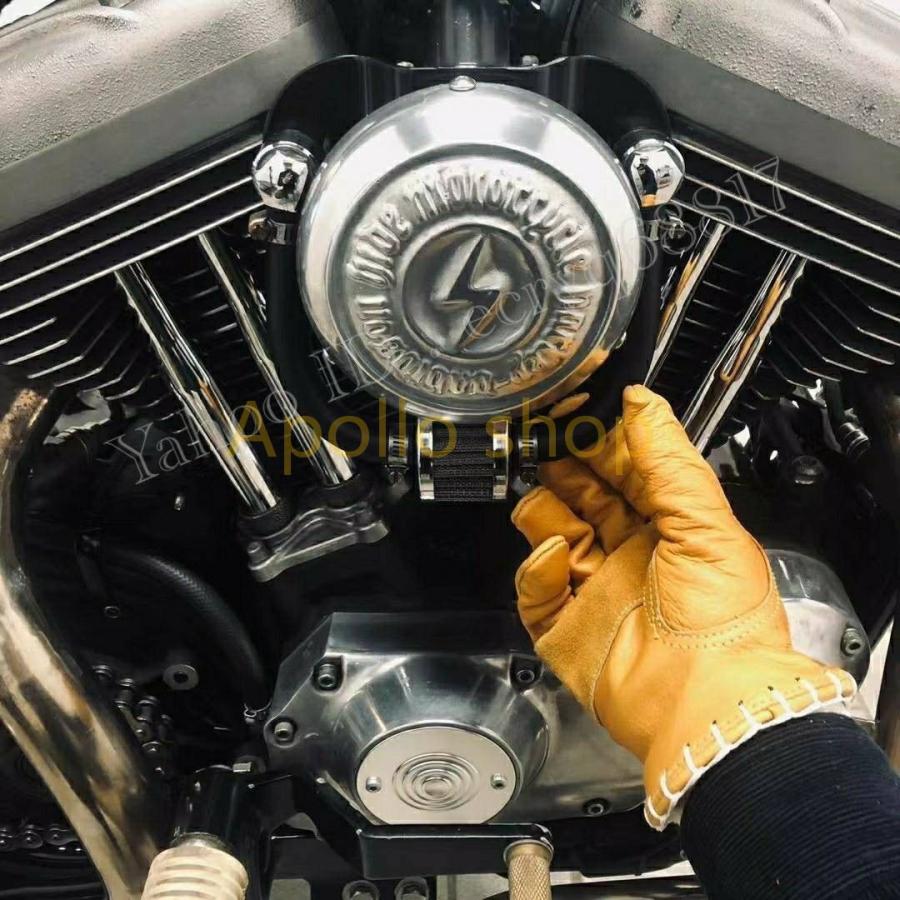 Harley-Davidson ハンドメイド 銅製 本革 手袋 グローブ Harley-Davidson ハンドメイド 銅製 本革 手袋 グローブ