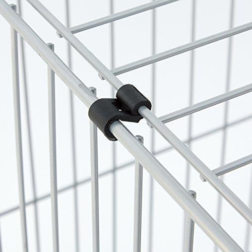 アドメイト ADD. MATE イヌ用 ヴィラフォートサークル ブラック&シルバー レギュラー レギュラー