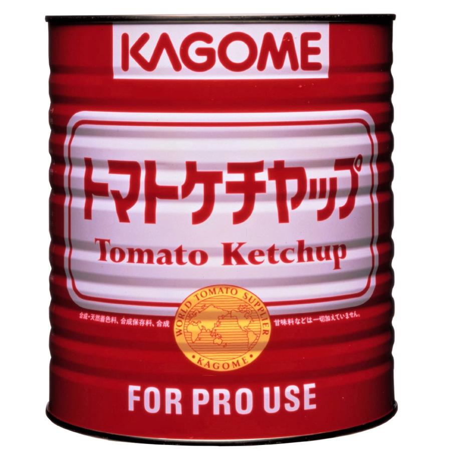 カゴメ・ケチャップ 赤 長方形 カゴメトマトケチャップ カゴメ トマトケチャップ標準 (赤) 1号缶