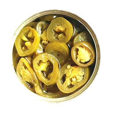 ハラペーニョスライス 380g ( メキシコ産 / 青唐辛子 ) [ 580003