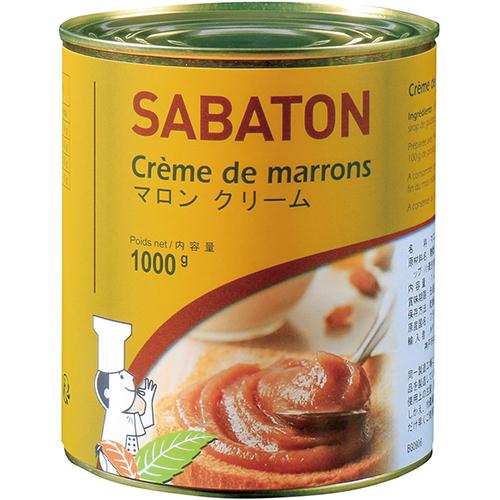 マロンクリーム 2号缶(1000g) (業務用 缶詰 栗加工品 スプレッド 洋