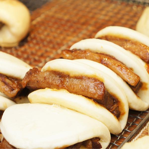 友盛貿易 割りパン 60g×10個 ( 中華風ハンバーガー / 角煮バーガー