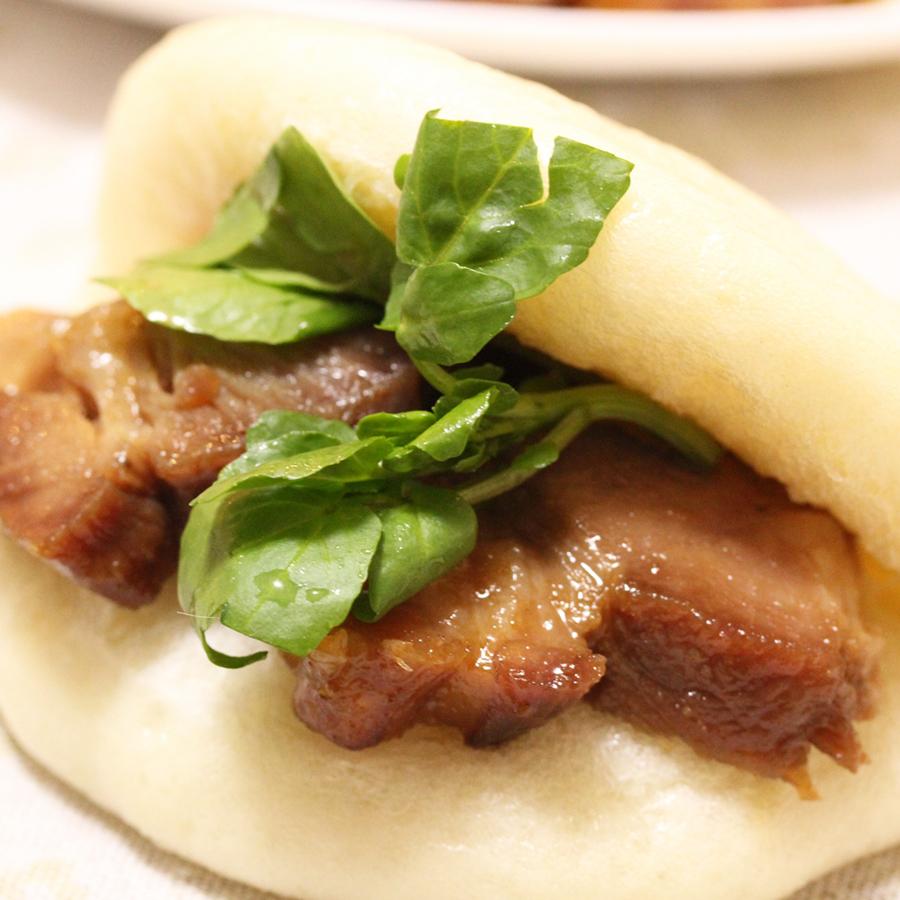 友盛貿易 割りパン 60g×10個 ( 中華風ハンバーガー / 角煮バーガー
