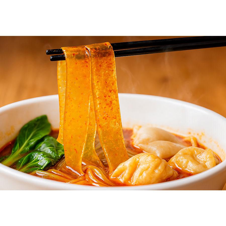友盛貿易 サツマイモ 春雨 300g ( 2cm幅 / 太帯春雨 火鍋 麻辣湯