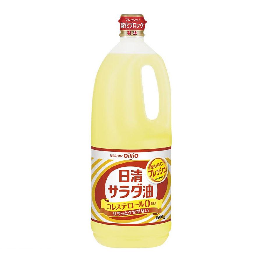 日清オイリオ（Nisshin OilliO） 日清 サラダ油 1500g [ 942123 ] : A-プライスオンラインショップ - 通販 ...
