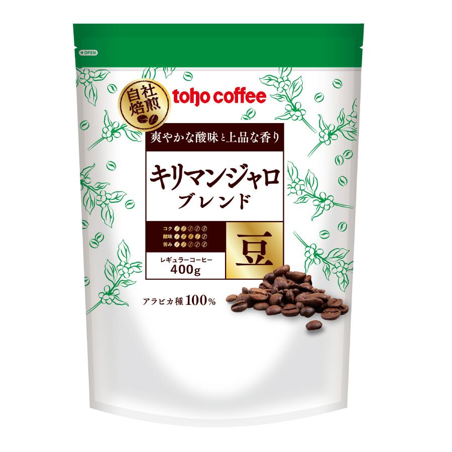 toho coffee 業務用 500g 6袋 toho coffee キリマンジャロブレンド 豆 400g (業務用 トーホー