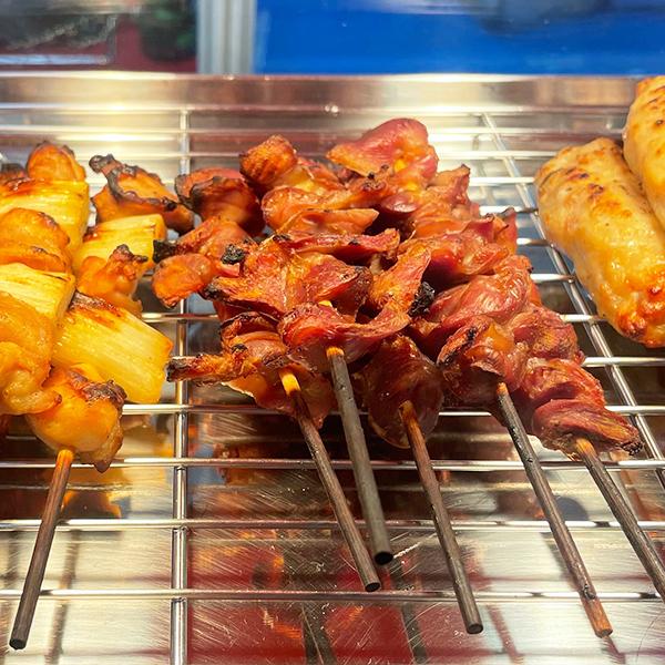 EAST BEE（イーストビー） 炎の焼鳥 砂肝串 (素焼き) 22g×10本 (業務用