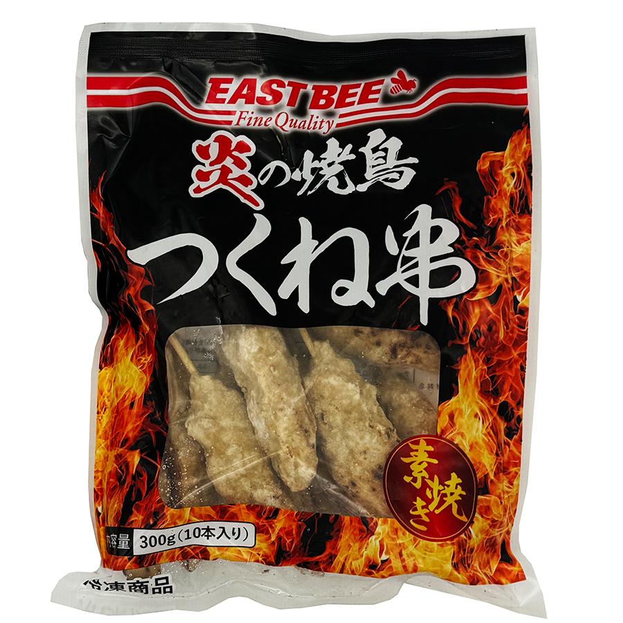 EAST BEE（イーストビー） 炎の焼鳥 つくね(素焼き) 30g×10本 (業務用