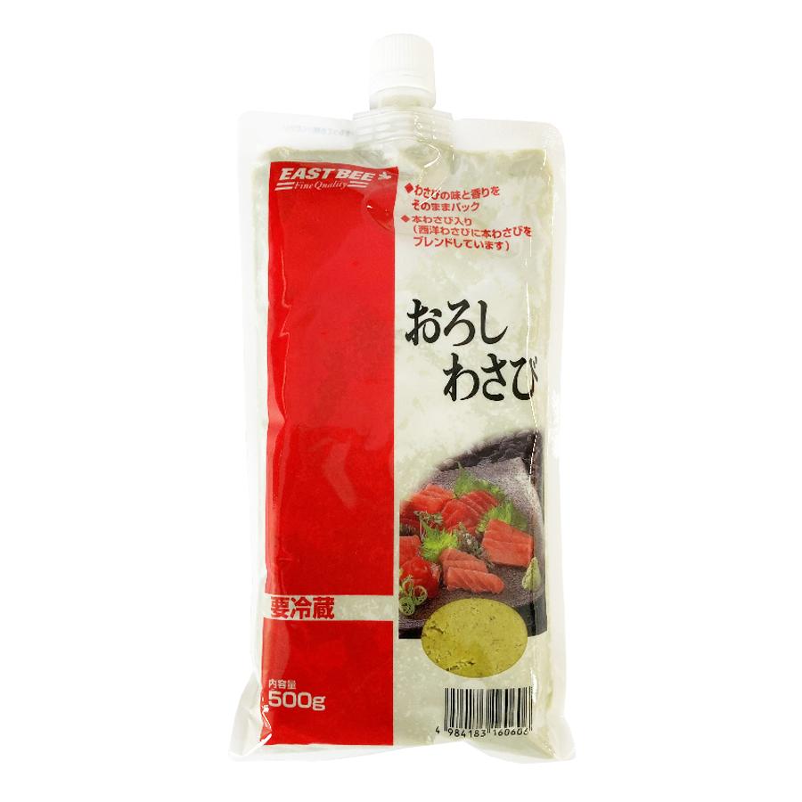 EAST BEE 冷蔵 EASTBEE おろしわさび 500g (ワサビ 香辛料