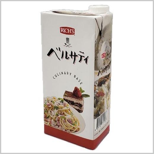 冷蔵 ベルサティ 1L (ホイップ クリーム /ホイップ ソース デザート