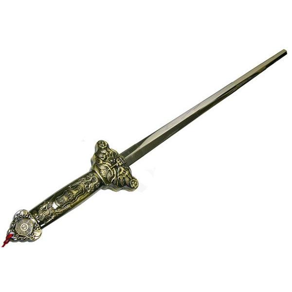 太極拳 カンフー演武用 伸縮健身剣 龍頭鍔デザイン 青銅色 Ad105a 02 あっぱれマーケット 通販 Yahoo ショッピング