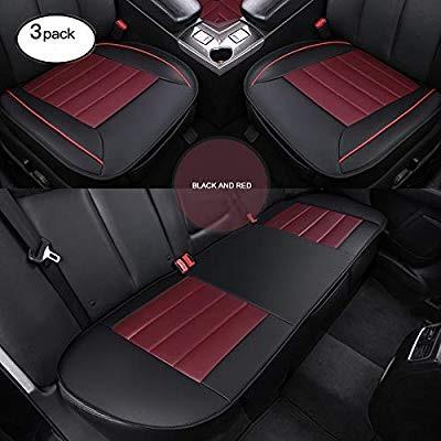 国内配送 Honcenmax 車用 シートカバー セットカバー 座布団 シートクッション 座席シート カー用品 カーシート Puレザー 通気 滑り止め 前座席用 全品送料無料 Www Muslimaidusa Org