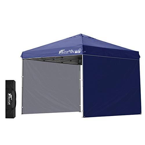 おしゃれ Fieldoor ブルー 強化版 2 5m 軽量アルミフレーム G03 ワンタッチタープテント 組立て簡単 タープテント Populationmalawi Org