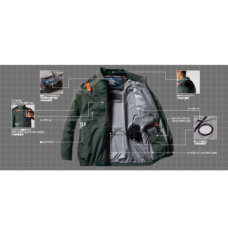 BURTLE バートル 空調ウェア ベスト 2023 AC2014 XXL BURTLE BURTLE バートル 空調ウェア ベスト 2023 AC2014 XXL BURTLE