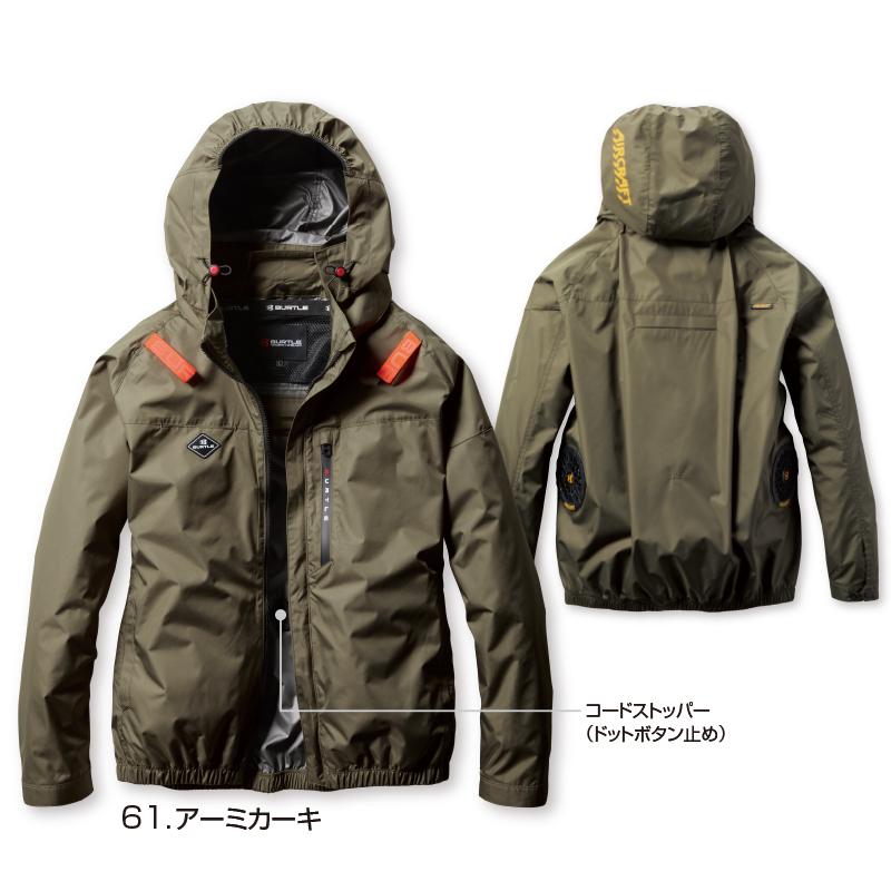 BURTLE（バートル） エアークラフト ACブルゾン AC2061 s-xl 長袖